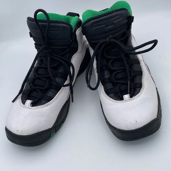 Nike Air Jordan 10 Retro BG 'Seattle' 2019 / Boys Size 6.5 Youth / 31080…